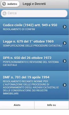 TapP Norma Catasto Terreni android App screenshot 3